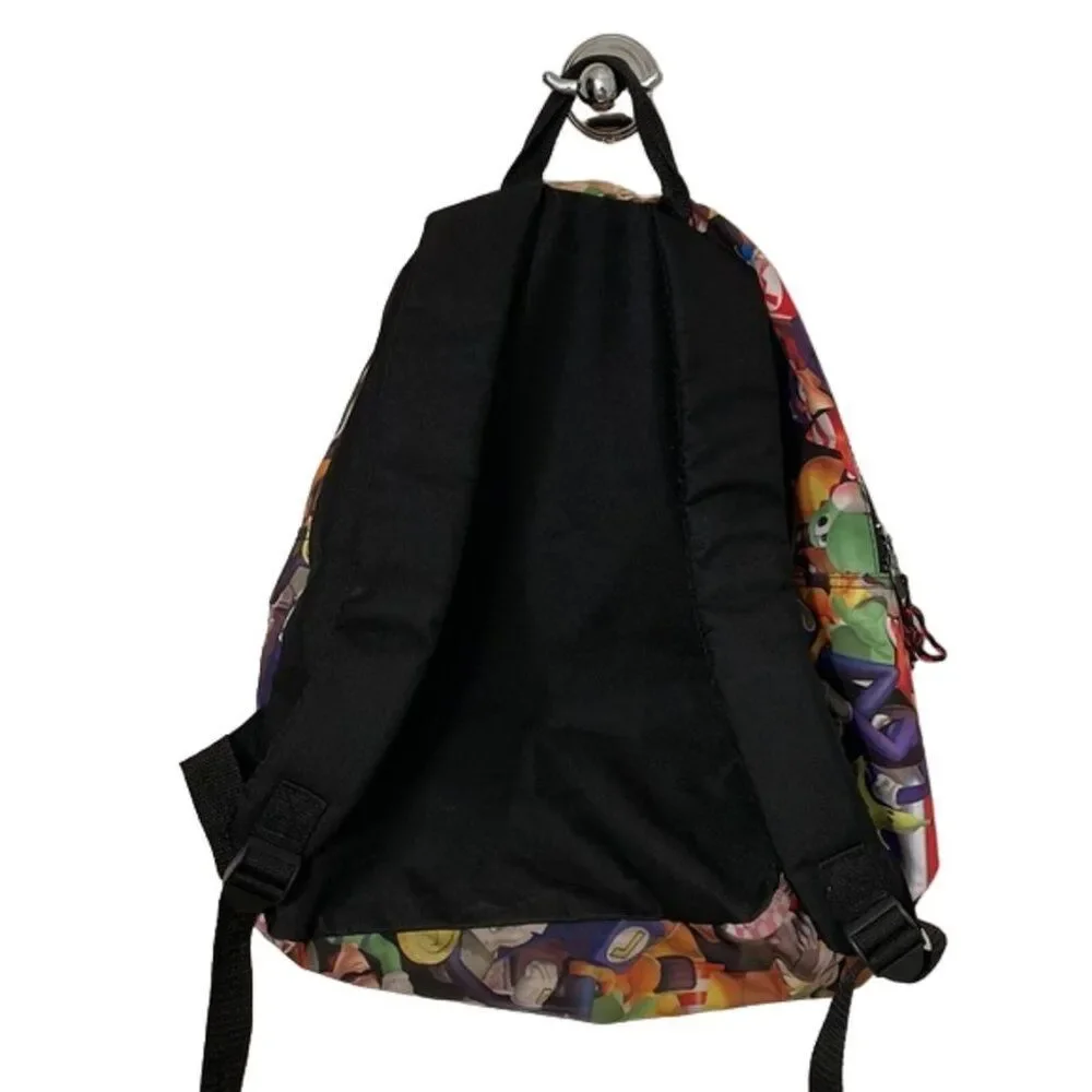 Nintendo 2017 Mario Kart Backpack School Book Bag Adjustable Straps